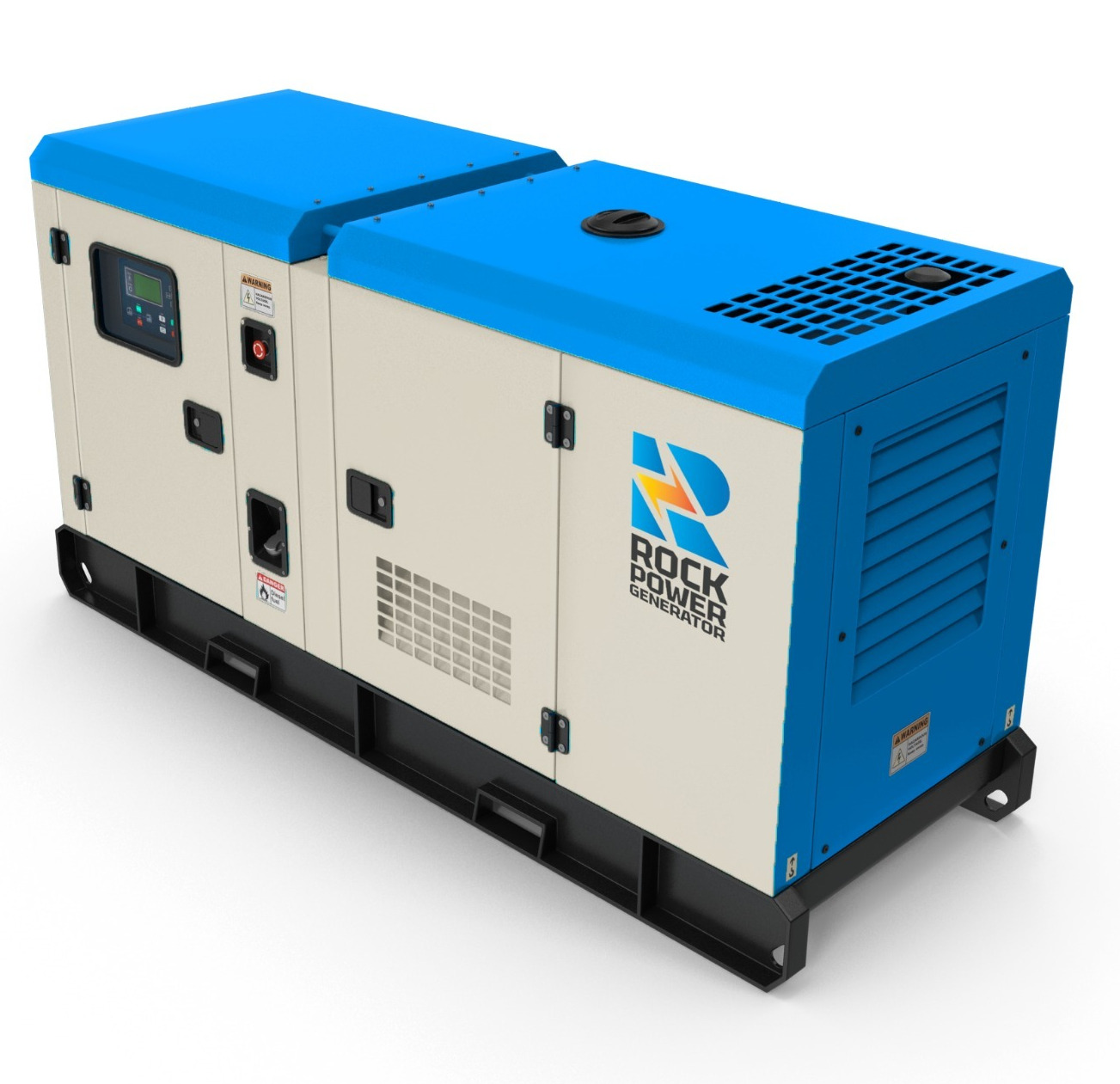 Rock Power Generator - Genset Silent Modern